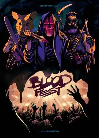 Póster de Festival de Sangre