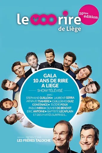 Póster de Festival du rire de Liège : les 10 ans
