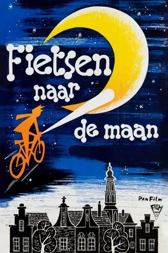 Póster de Fietsen naar de maan