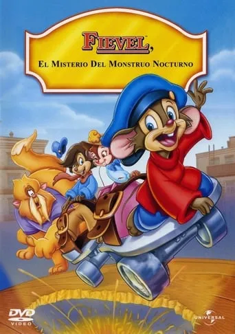 Póster de Fievel, el misterio del monstruo nocturno (1999) con Nehemiah Persoff como Papa Mousekewitz (voice)