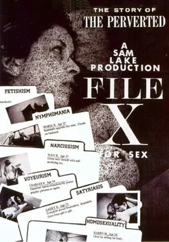 Póster de File X for Sex: The Story of the Perverted