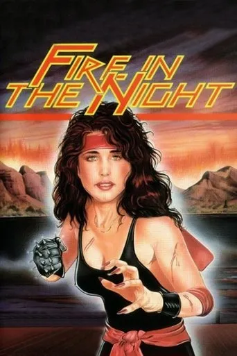 Póster de Fire in the Night