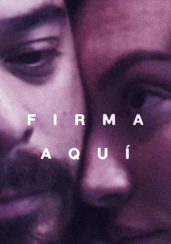Póster de Firma Aquí