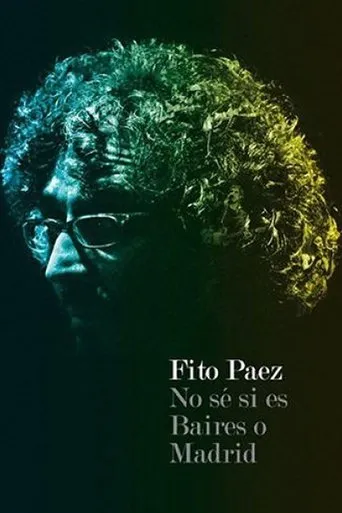 Póster de Fito Páez No se si es Baires o Madrid