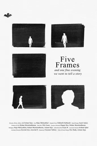 Póster de Five Frames and one fine evening we went to tell a story