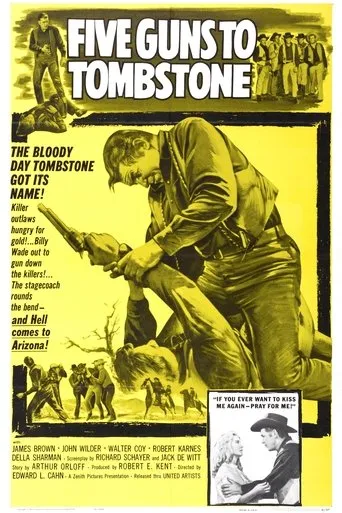 Póster de Five Guns to Tombstone