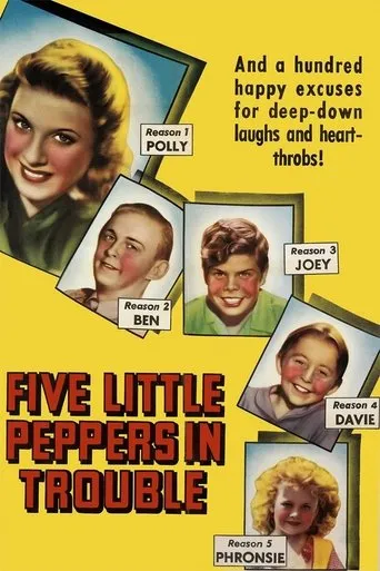 Póster de Five Little Peppers in Trouble