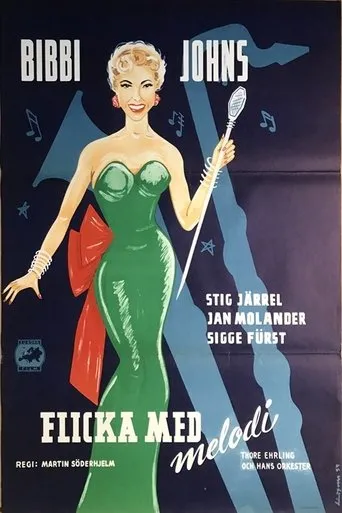 Póster de Flicka med melodi