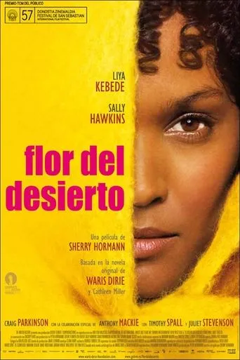 Póster de Flor del desierto (2009) con Meera Syal como Pushpa Patel