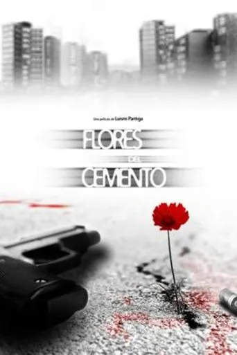 Póster de Flores del cemento