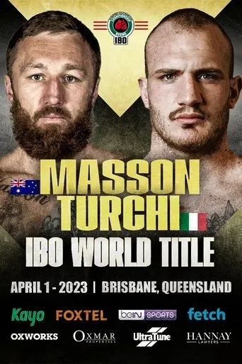 Póster de Floyd Masson vs. Fabio Turchi