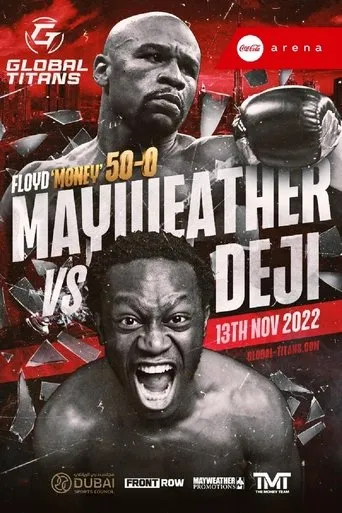 Póster de Floyd Mayweather Jr. vs Deji