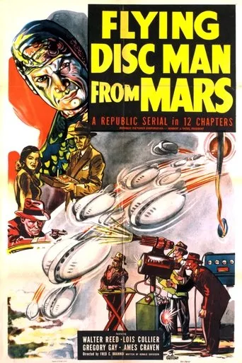 Póster de Flying Disc Man from Mars