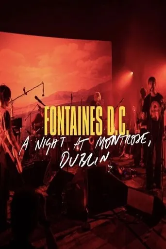 Póster de Fontaines D.C. - A Night at Montrose, Dublin