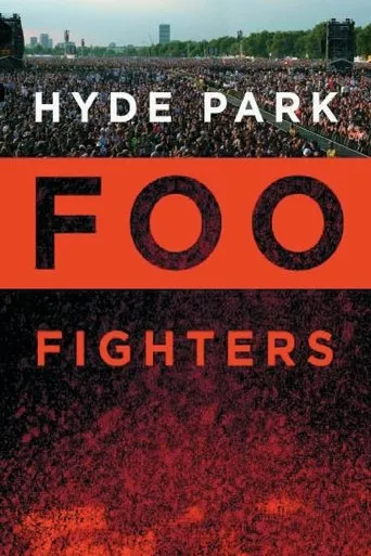 Póster de Foo Fighters: Hyde Park