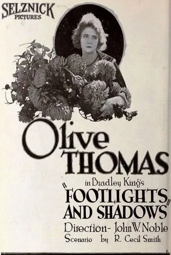 Póster de Footlights and Shadows