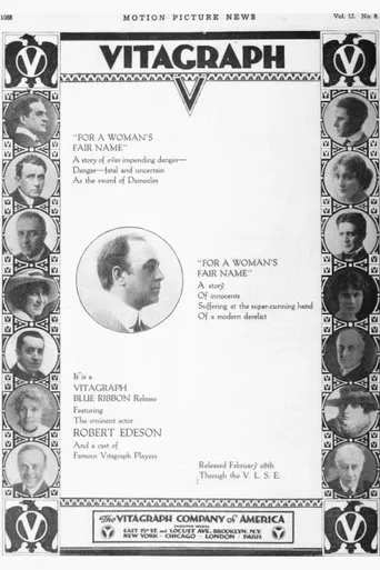 Póster de For a Woman’s Fair Name