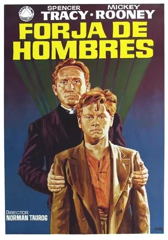 Póster de Forja de hombres (1938) con Phillip Terry como Newspaper Reporter (uncredited)
