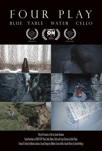 Póster de Four Play - Blue, Table, Water, Cello