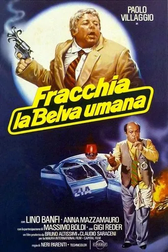 Póster de Fracchia la belva umana