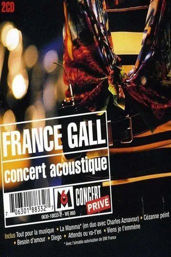 Póster de France Gall - Concert acoustique