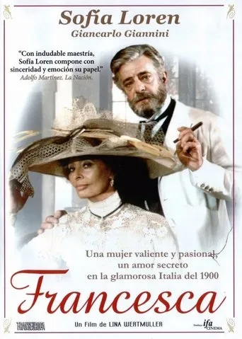 Póster de Francesca y Nunziata (2002) con Claudia Gerini como Nunziata