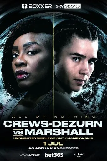 Póster de Franchón Crews-Dezurn vs. Savannah Marshall