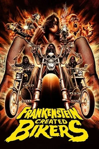 Póster de Frankenstein Created Bikers