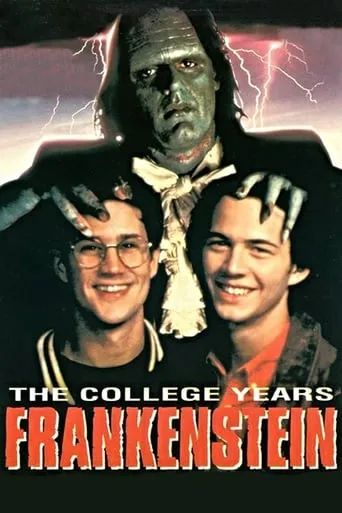 Póster de Frankenstein en la universidad