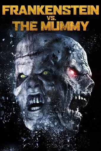 Póster de Frankenstein vs. La Momia (2015) con Ashton Leigh como Naihla Khalil