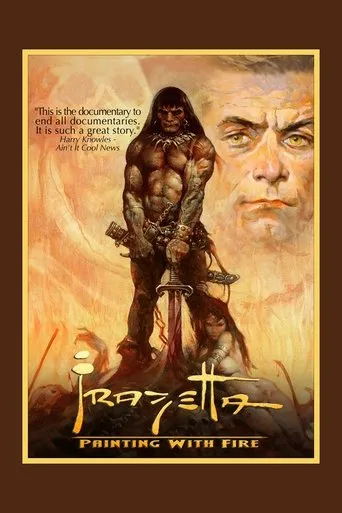 Póster de Frazetta: Painting with Fire