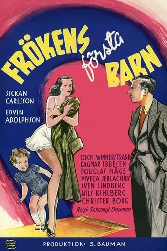 Póster de Frökens första barn