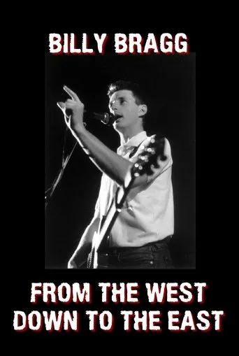 Póster de From the West Down to the East: Billy Bragg on The South Bank Show, March 1985