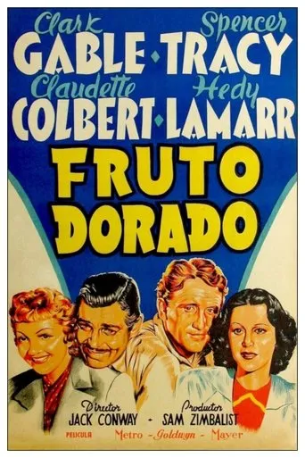 Póster de Fruto Dorado (1940) con Mitchell Lewis como Venezuelan Foreman (uncredited)