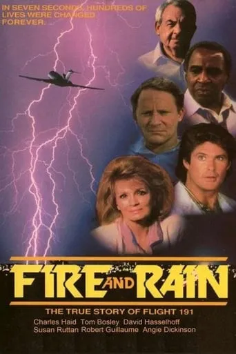 Póster de Fuego y lluvia