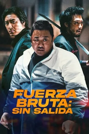 Póster de Fuerza Bruta: Sin salida (2023) con Han Kyu-won como Kim Yong-guk