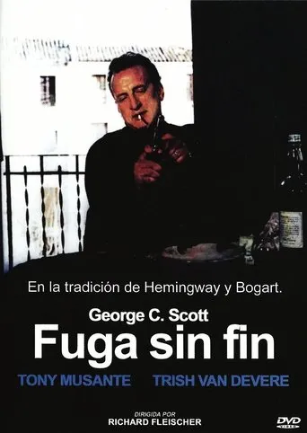 Póster de Fuga sin fin (1971) con Trish Van Devere como Claudie Scherrer