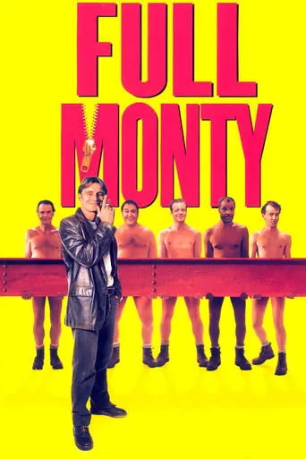 Póster de Full Monty (1997) con Steve Huison como Lomper