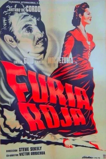 Póster de Furia roja