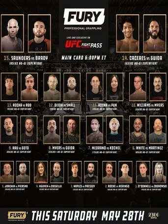 Póster de Fury Pro Grappling 4