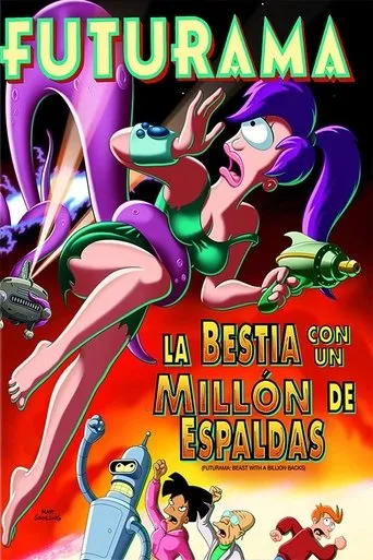 Póster de Futurama: La bestia con un millón de espaldas