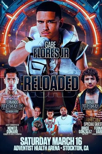 Póster de Gabriel Flores Jr vs. Julian Rodarte
