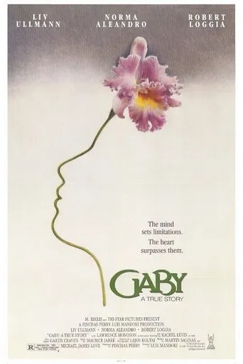 Póster de Gaby, una historia verdadera (1987) con Norma Aleandro como Florencia