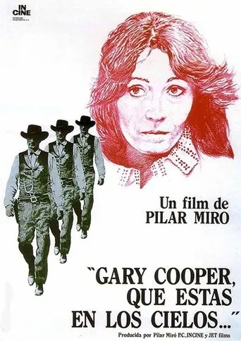 Póster de Gary Cooper, que estás en los cielos