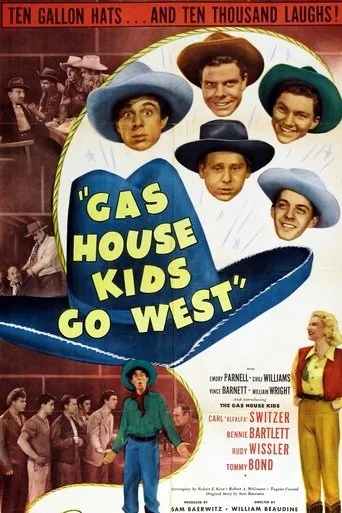 Póster de Gas House Kids Go West