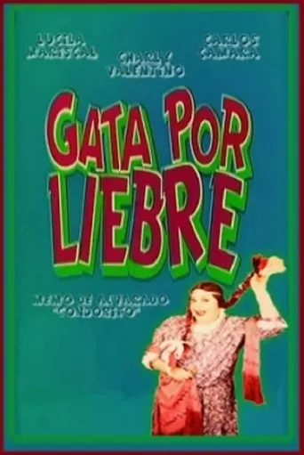 Póster de Gata por liebre
