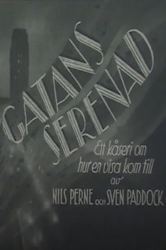 Póster de Gatans serenad