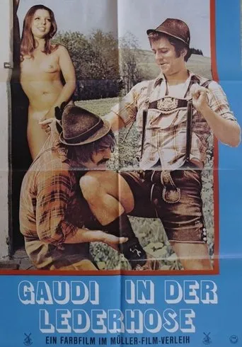 Póster de Gaudi in der Lederhose