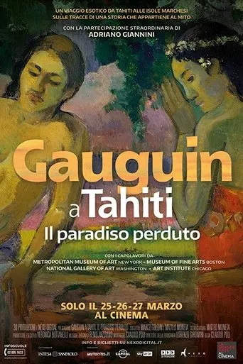 Póster de Gauguin en Tahití. Paraíso perdido