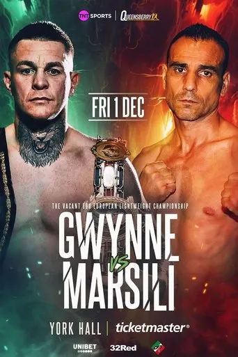 Póster de Gavin Gwynne vs. Emiliano Marsili